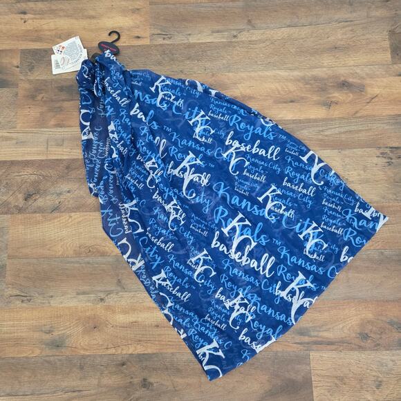 Kansas City Royals Baseball MLB Genuine Merchandise Infinity Scarf NWT - Picture 1 of 5